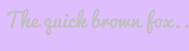 Image with Font Color C0C0C0 and Background Color DEBEFF